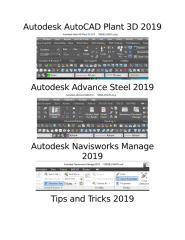 Autodesk AutoCAD Plant 3D 2019 Binder Cover.docx