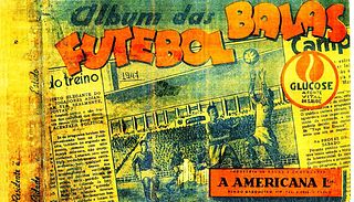 Álbum de figurinha Balas futebol 1947.cbr