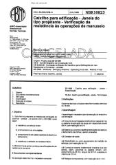 NBR 10823 - Caixilho Para Edificacao - Janela Do Tipo Projetante - Verificacao Da Resistencia As .pdf
