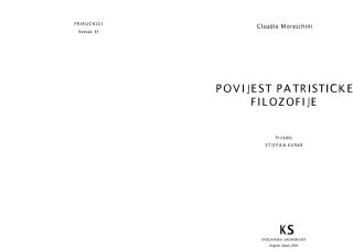 claudio moreschini - povijest patristicke filozofije.pdf