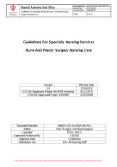 Guidelines For Specialty Nursing Services - Burn And Plastic Surgery Nursing Care.pdf