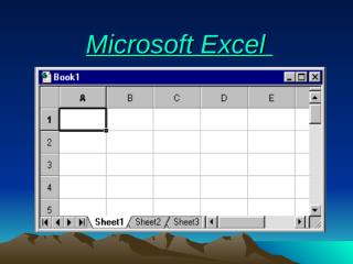 Microsoft Excel111.ppt