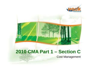 New CMA Part 1 Section C.pptx